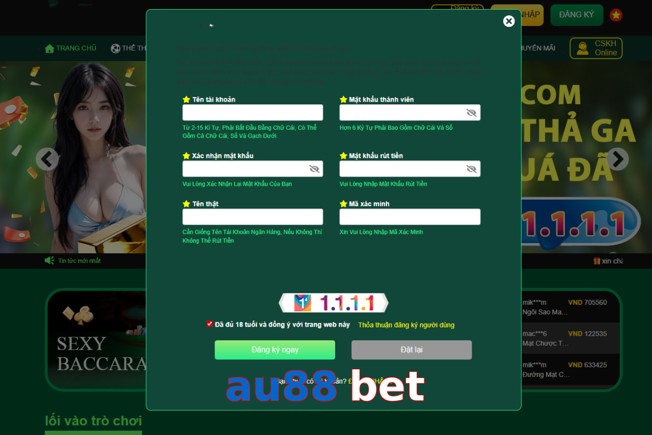 au88 bet